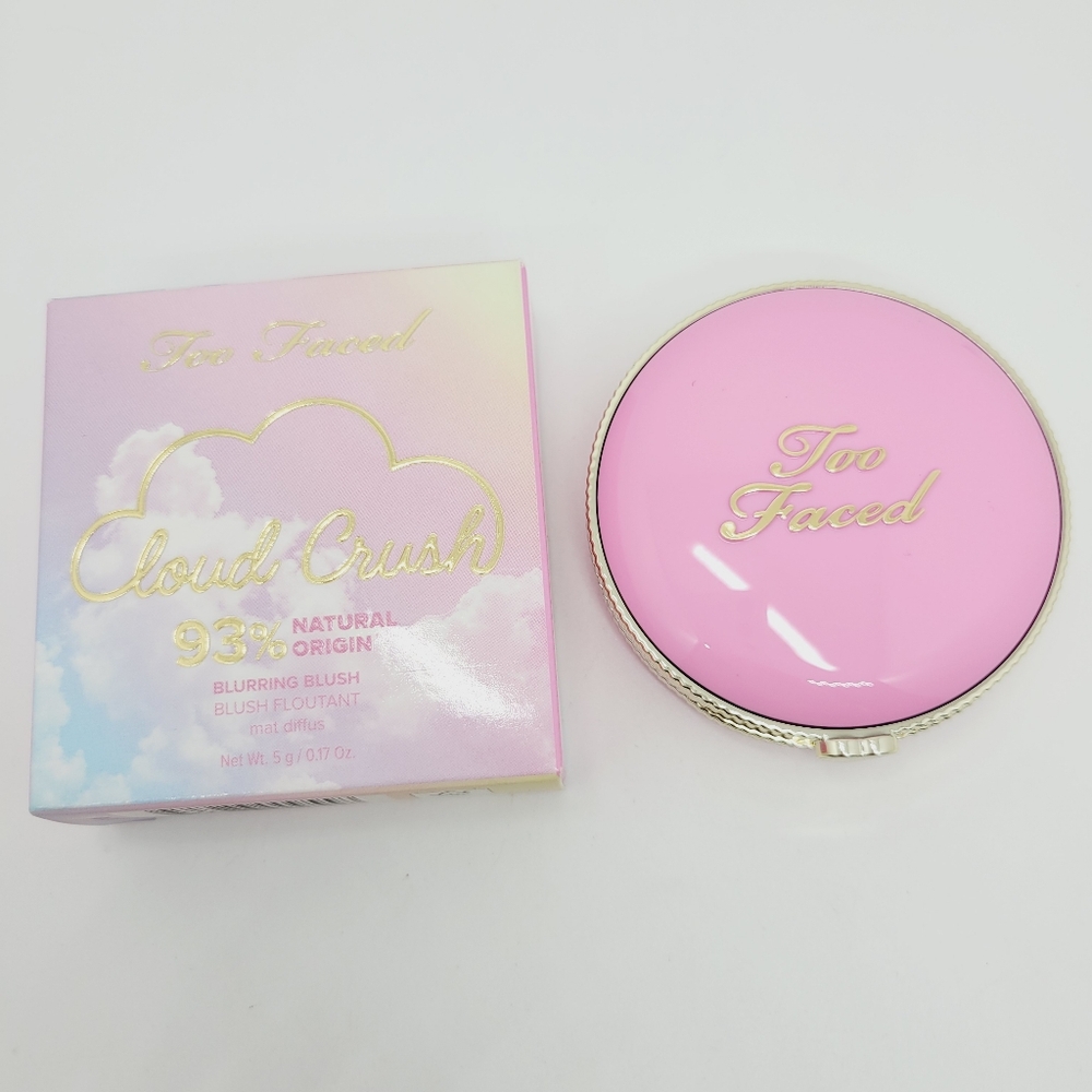 Candy Clouds Too Faced Cloud Crush Blurring Blush Cool Pink Brand New In Box - Picture 9 of 11